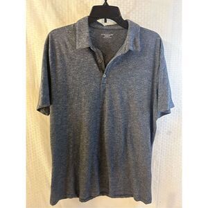 Structure slim fit polo men’s large L rn#15099 gray